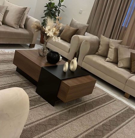 طاولة وسط خشب بسعر  {500} شيكل