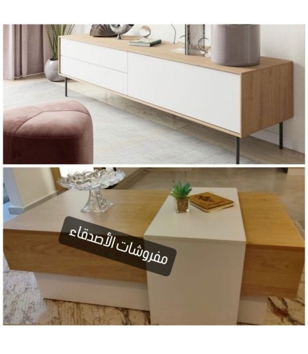 مزنون مع طاولة وسط بسعر {1100} شيكل