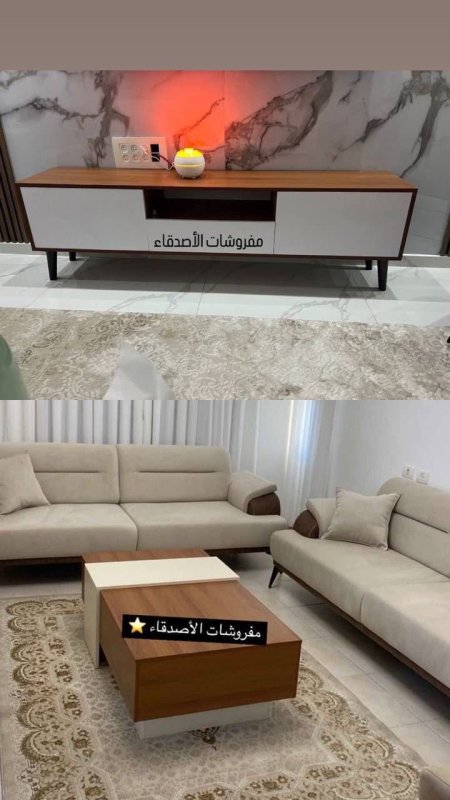 مزنون مع طاولة وسط بسعر {1100} شيكل