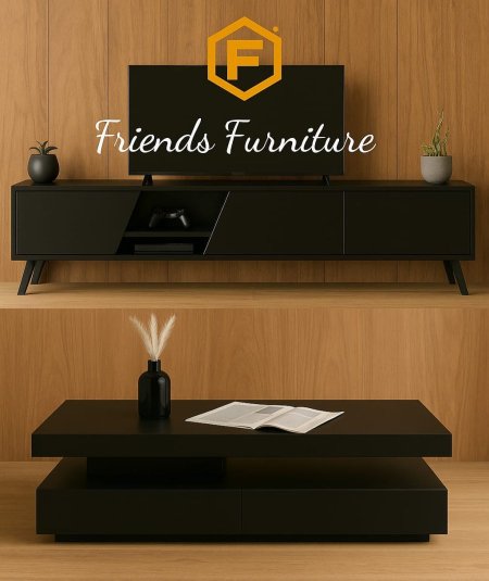 مزنون مع طاولة وسط بسعر {1100} شيكل