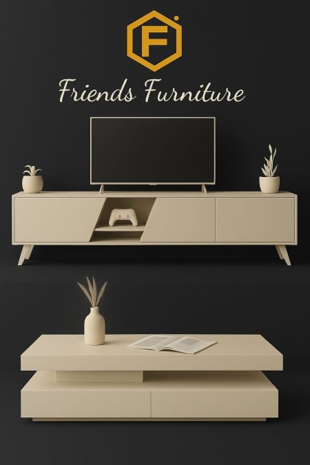 مزنون مع طاولة وسط بسعر {1100} شيكل