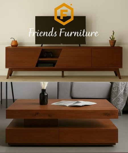 مزنون مع طاولة وسط بسعر {1100} شيكل