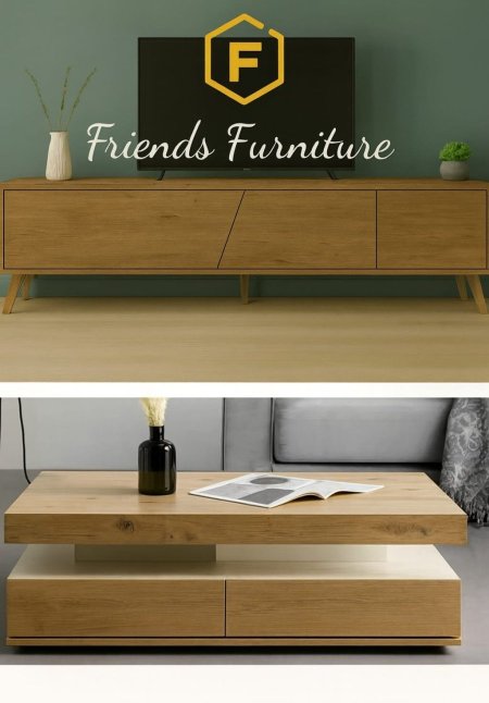 مزنون مع طاولة وسط بسعر {1100} شيكل