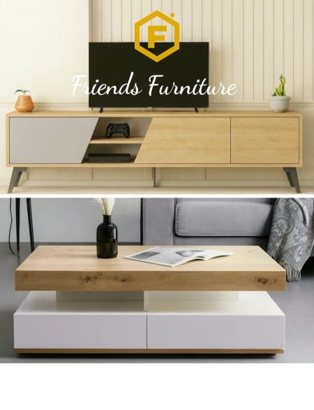 مزنون مع طاولة وسط بسعر {1100} شيكل