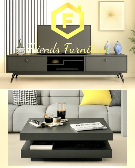 مزنون مع طاولة وسط بسعر {1100} شيكل