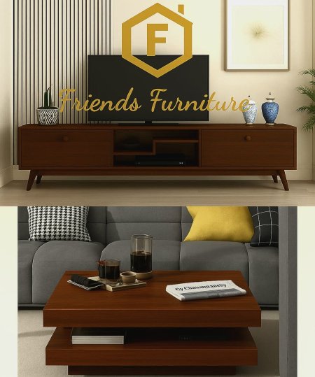 مزنون مع طاولة وسط بسعر {1100} شيكل