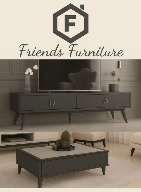 مزنون مع طاولة وسط بسعر {1100} شيكل