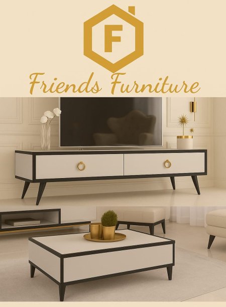 مزنون مع طاولة وسط بسعر {1100} شيكل