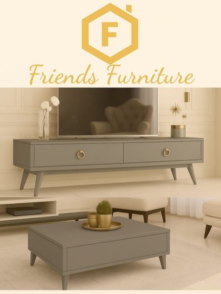 مزنون مع طاولة وسط بسعر {1100} شيكل