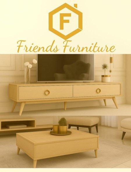 مزنون مع طاولة وسط بسعر {1100} شيكل