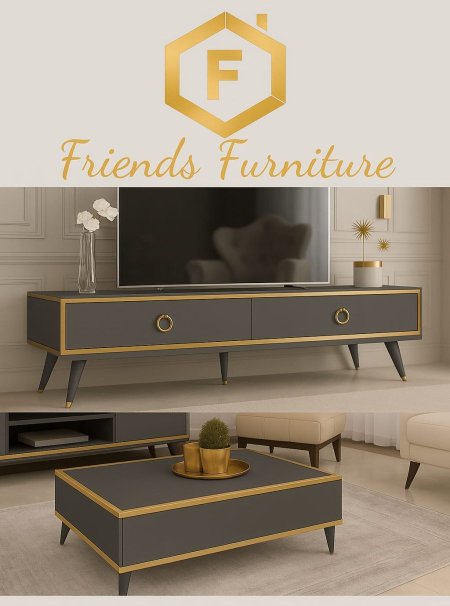 مزنون مع طاولة وسط بسعر {1100} شيكل