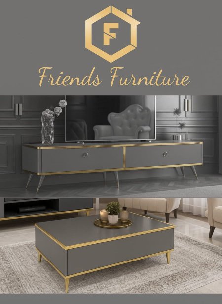 مزنون مع طاولة وسط بسعر {1100} شيكل