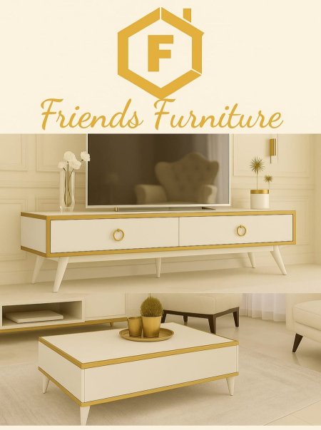 مزنون مع طاولة وسط بسعر {1100} شيكل