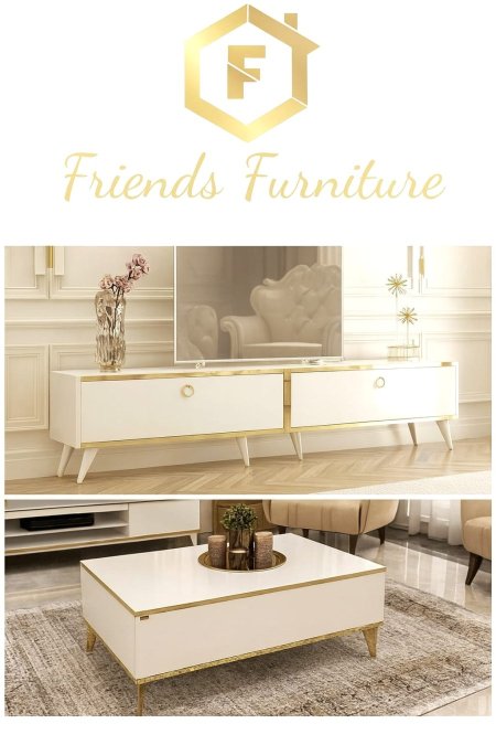 مزنون مع طاولة وسط بسعر {1100} شيكل