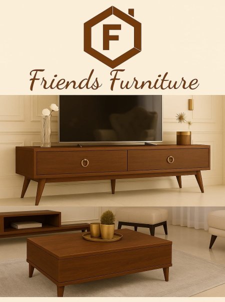 مزنون مع طاولة وسط بسعر {1100} شيكل