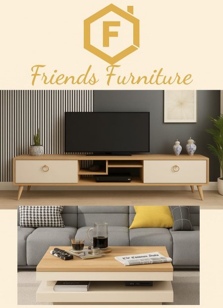 مزنون مع طاولة وسط بسعر {1100} شيكل