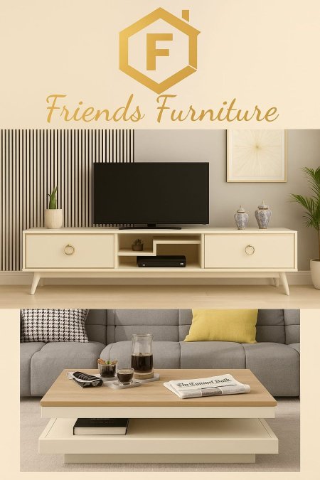 مزنون مع طاولة وسط بسعر {1100} شيكل