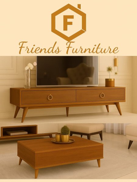 مزنون مع طاولة وسط بسعر {1100} شيكل