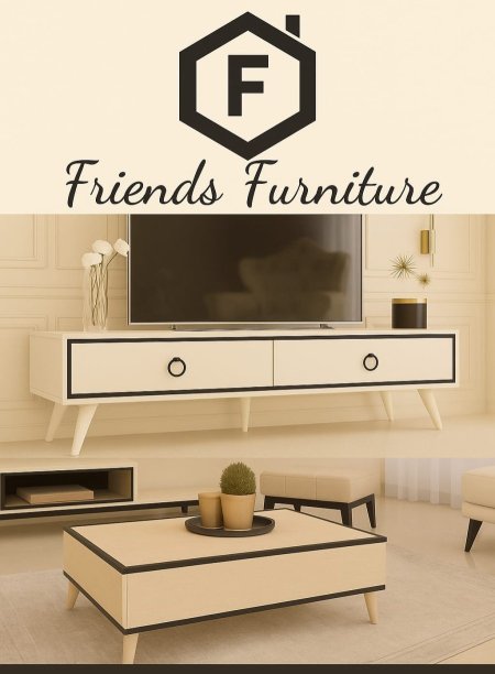 مزنون مع طاولة وسط بسعر {1100} شيكل