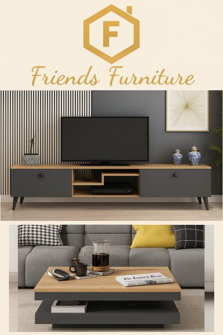 مزنون مع طاولة وسط بسعر {1100} شيكل