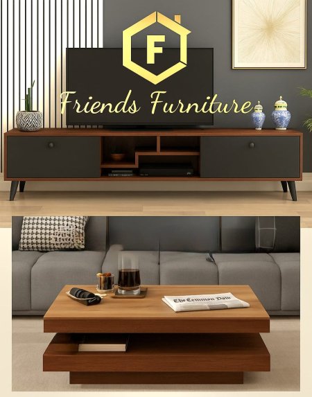 مزنون مع طاولة وسط بسعر {1100} شيكل