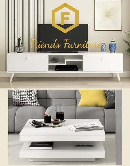 مزنون مع طاولة وسط بسعر {1100} شيكل