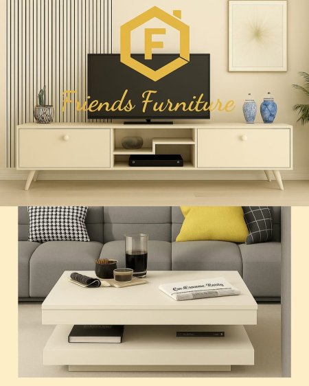 مزنون مع طاولة وسط بسعر {1100} شيكل