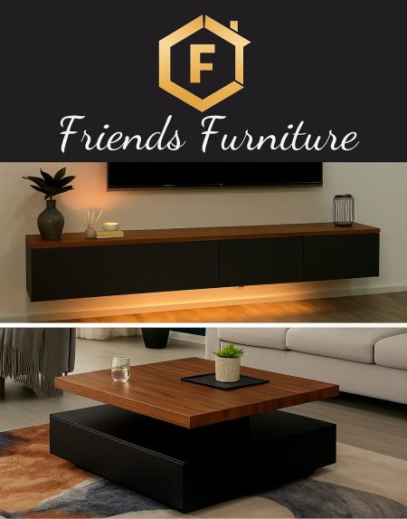 مزنون مع طاولة وسط بسعر {1100} شيكل