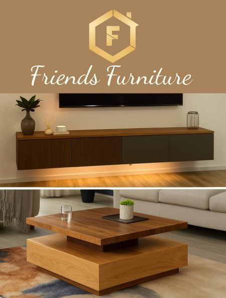 مزنون مع طاولة وسط بسعر {1100} شيكل