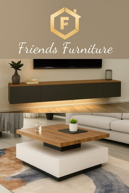 مزنون مع طاولة وسط بسعر {1100} شيكل