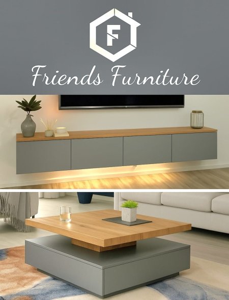 مزنون مع طاولة وسط بسعر {1100} شيكل