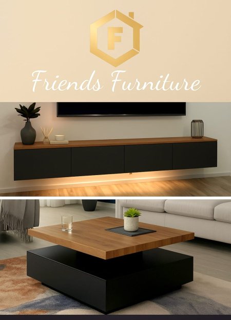 مزنون مع طاولة وسط بسعر {1100} شيكل