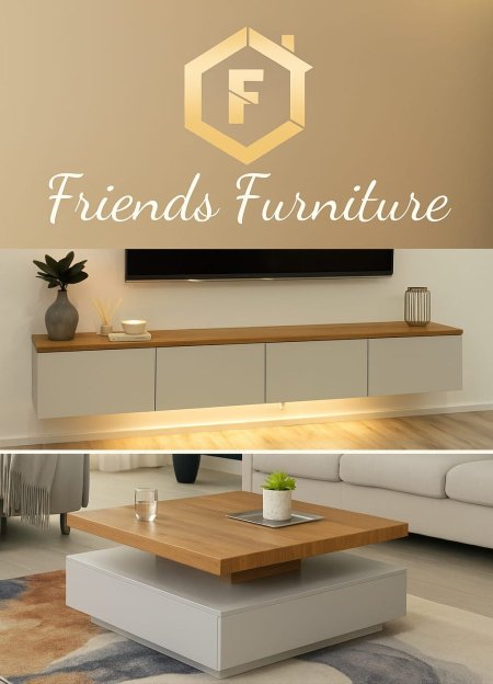 مزنون مع طاولة وسط بسعر {1100} شيكل