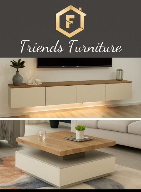 مزنون مع طاولة وسط بسعر {1100} شيكل