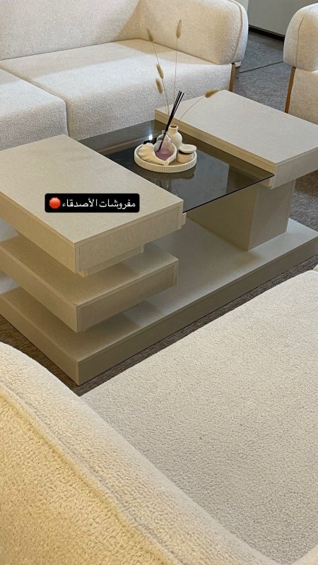 طاولة وسط خشب بسعر  {500} شيكل