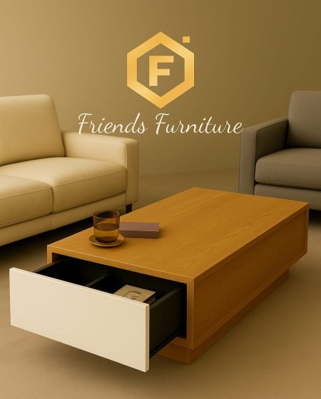 طاولة وسط خشب بسعر  {500} شيكل