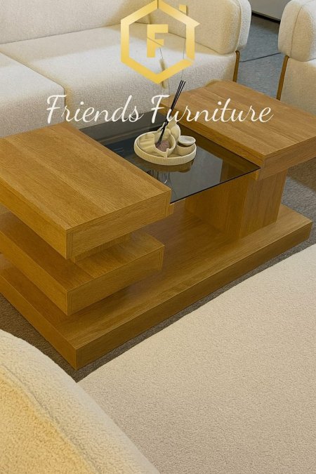 طاولة وسط خشب بسعر  {500} شيكل