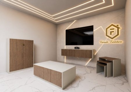 مزنون مع طاولة مع طقم سكملات وخزانة احذية بسعر {2000} شيكل